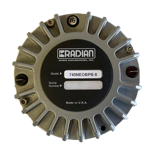 745NEO - 3″ Diaphragm, 1.4″ Exit