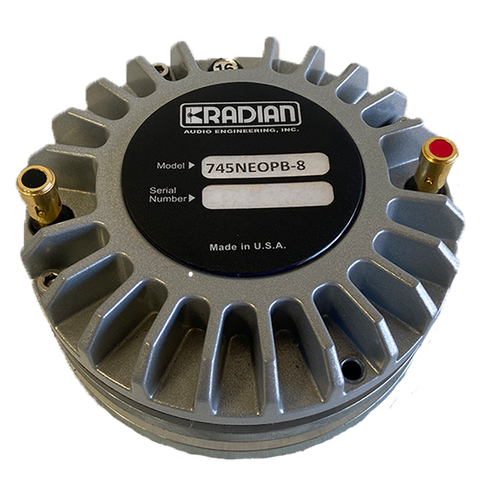 745NEO - 3″ Diaphragm, 1.4″ Exit