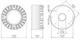 745NEO - 3″ Diaphragm, 1.4″ Exit