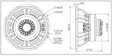 8CRF5130 - 8”Coaxial with planar ribbon HF