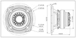 6CRF5130 - 6.5” coaxial with planar ribbon HF