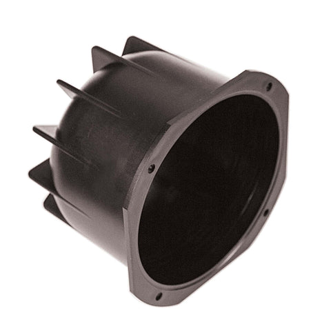 ISO-5 5" Plastic Back/Isolation Can for 5" Open Frame Drivers