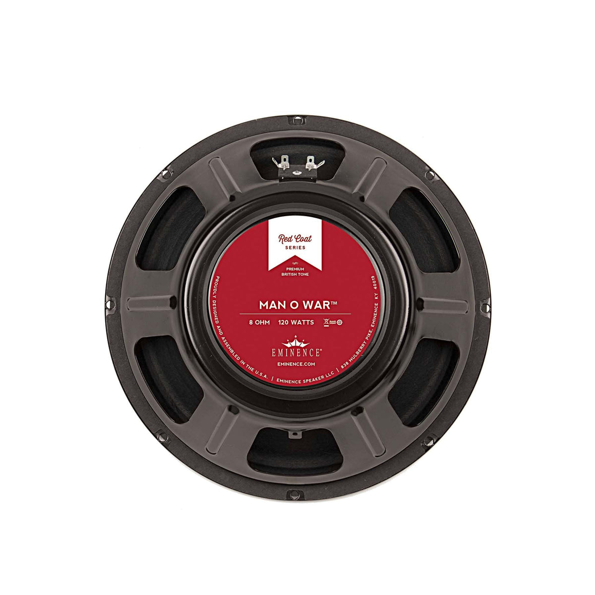 MAN O WAR 12" Lead / Rhythm Guitar Speaker- British