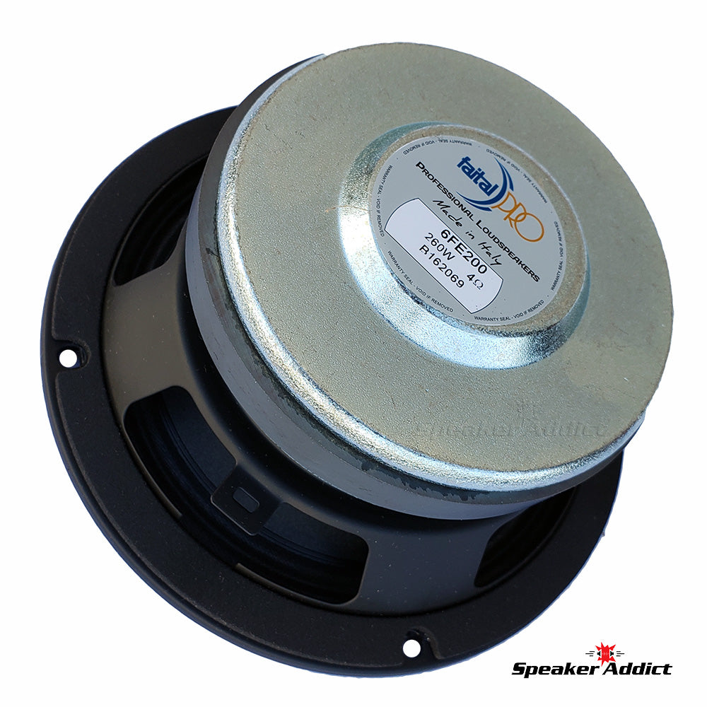 Faital PRO 6FE200 4ohm 6.5 inch Midrange Woofer Voice Speaker  260W 95dB