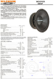 8" 2-way 300W 96dB Component Speaker Kit Celestion CDX1-1746 Selenium 8W4P