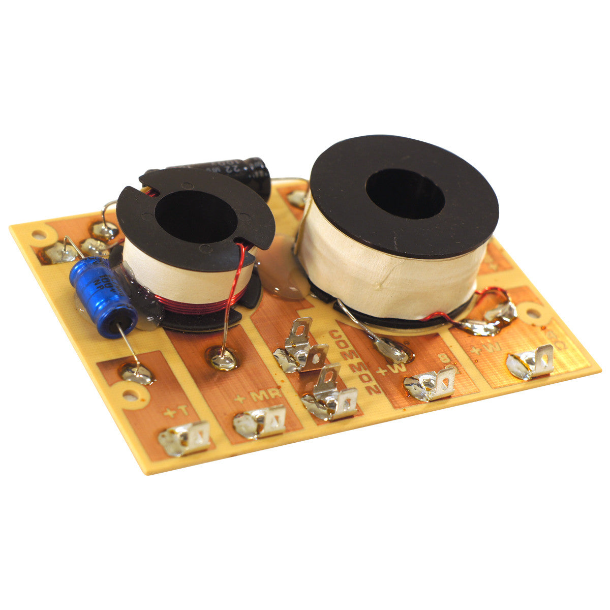 3 way 800Hz/5KHz Passive Crossover, 4 or 8 ohm woofer & 8 Ohm Mid & Tweeter